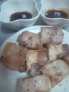 ☆厚揚げの豚肉巻き巻き☆-レシピのメイン写真