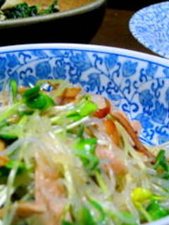 ごま油と醤油 de はるさめサラダ-レシピのメイン写真