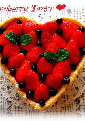 * フレッシュna ❤ いちごのタルト♪-レシピのメイン写真
