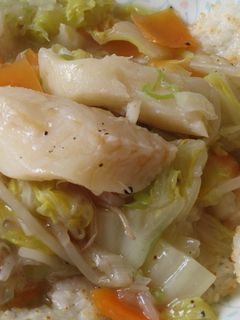 ノンオイル!おこげの中華あんかけ-レシピのメイン写真