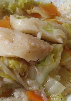 ノンオイル!おこげの中華あんかけ-レシピのメイン写真