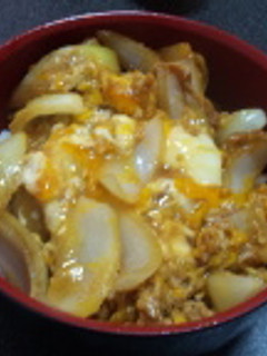 いつもの半熟玉子丼*-レシピのメイン写真