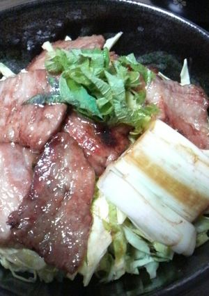 簡単！豚バラ丼-レシピのメイン写真