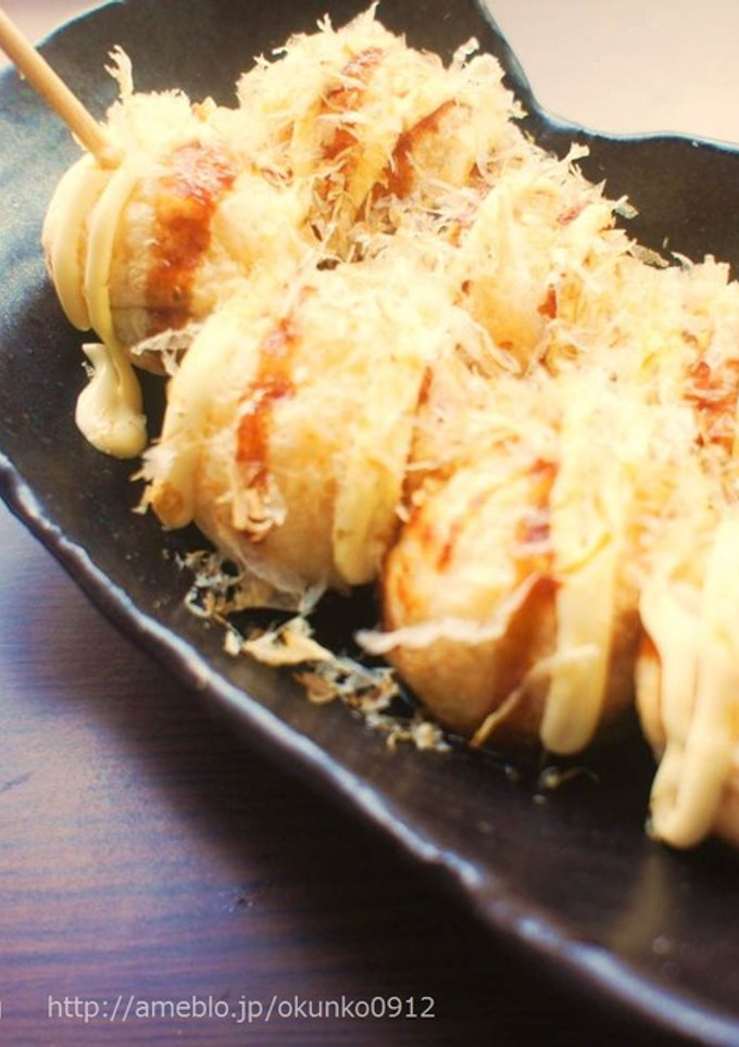 外ぱり！中とろーり♪たこ焼き-レシピのメイン写真