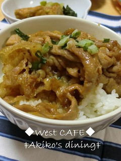豚のカルビ丼 -レシピのメイン写真