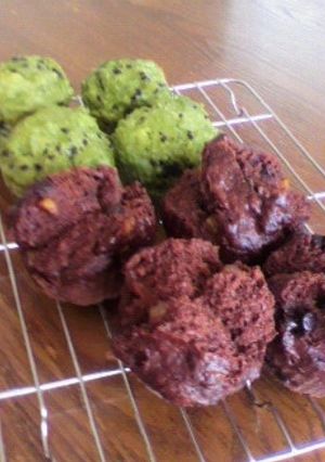 ノンオイル コクのあるココア蒸しパン-レシピのメイン写真