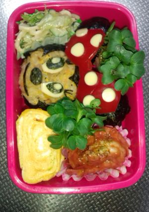 キャラ弁☆ミニーちゃん-レシピのメイン写真