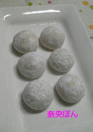 まんまる可愛い☆ジャムスノーボール♪-レシピのメイン写真