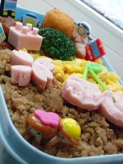 2色そぼろごはん-レシピのメイン写真