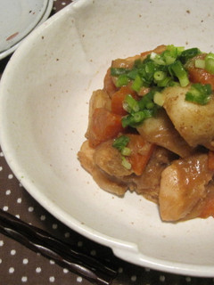 こっくり♪鶏ささみと新じゃがのゴマ煮-レシピのメイン写真