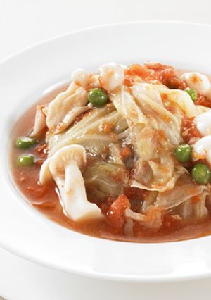 たっぷりきのこと高野豆腐のロールキャベツ-レシピのメイン写真