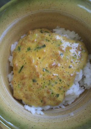 1人ランチや朝食に♪フワフワ納豆-レシピのメイン写真