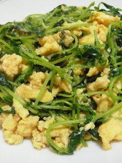 みょうたま 〜苗玉〜(豆苗の玉子炒め)-レシピのメイン写真