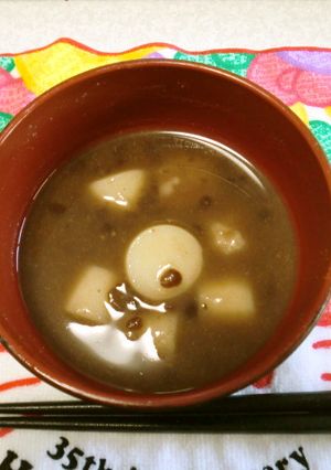 きなこ入りおしるこ♪-レシピのメイン写真