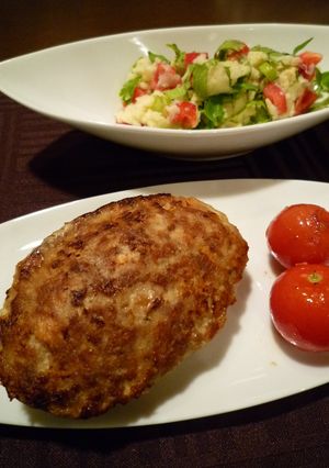ジューシー豆腐ハンバーグ-レシピのメイン写真
