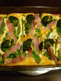 ブロッコリーほうれん草のスペインオムレツ-レシピのメイン写真