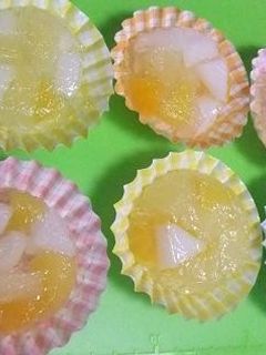 子どもと作る簡単♪フルーツゼリー-レシピのメイン写真