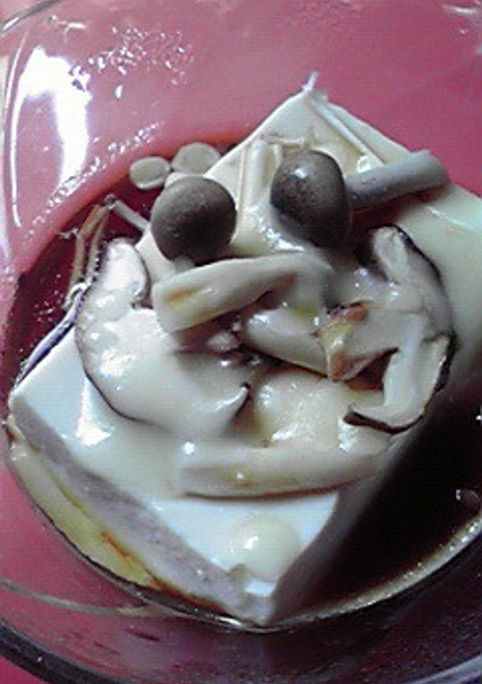 豆腐ときのこのチーズ蒸し-レシピのメイン写真