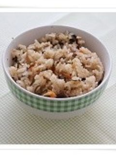 塩昆布とツナの炊き込みご飯-レシピのメイン写真