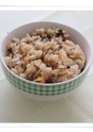 塩昆布とツナの炊き込みご飯-レシピのメイン写真