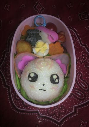 キャラ弁♪スイートプリキュア★ハミィ★-レシピのメイン写真