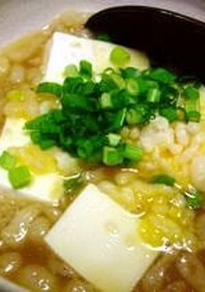 電子レンジで簡単！お豆腐揚げ玉煮-レシピのメイン写真