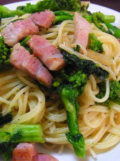 簡単☆菜の花とベーコンの春パスタ-レシピのメイン写真