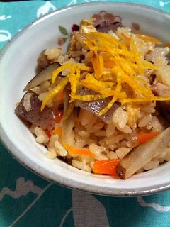 おでんの素de柚子風味の炊き込みご飯-レシピのメイン写真