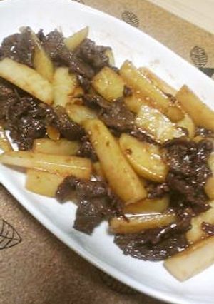 濃いめの味でご飯がススム!焼きじゃが肉♪-レシピのメイン写真