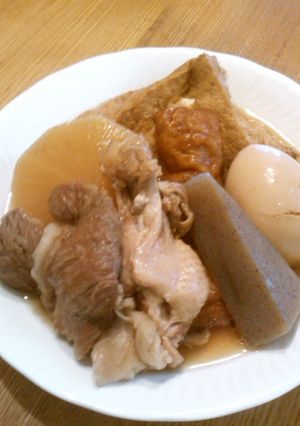 前の晩から作る圧力鍋おでん-レシピのメイン写真