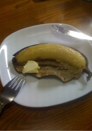 【スイーツ】蒸し焼きバナナ-レシピのメイン写真