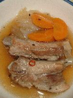 ハーブを使った豚の角煮-レシピのメイン写真