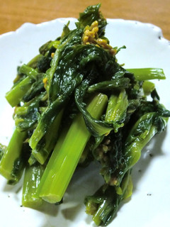 菜の花のお漬物-レシピのメイン写真