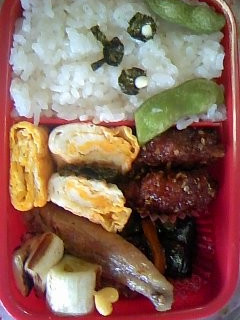 ☆豆しば弁当☆-レシピのメイン写真