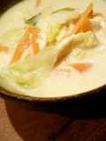 ❀白菜と油揚げの豆乳みそスープ❀