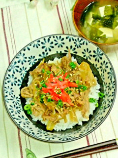 ChoCho家の♪豚丼-レシピのメイン写真