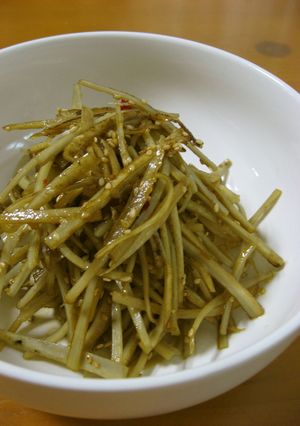 きんぴらごぼう-レシピのメイン写真