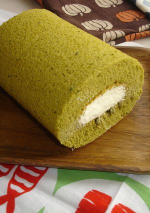 プワプワ★ロール（抹茶ver）-レシピのメイン写真