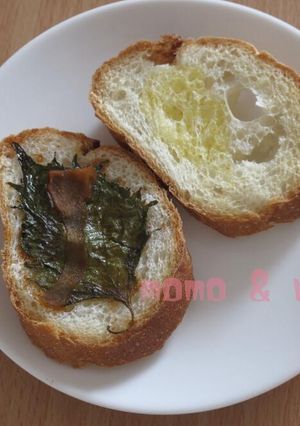 大葉キムチトースト-レシピのメイン写真