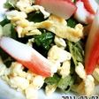 ♦春の野原(ほうれん草の✿花畑おひたし)