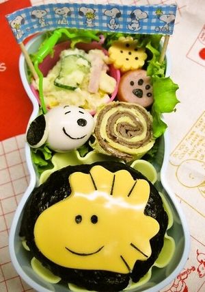 キャラ弁★ウッドストックのお弁当-レシピのメイン写真