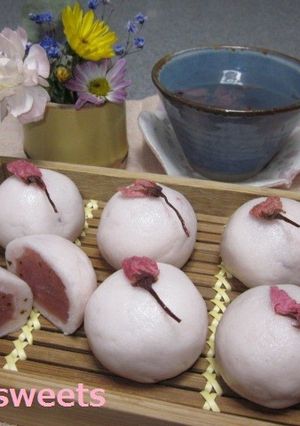 桜菓子☆桜じょうよ-レシピのメイン写真