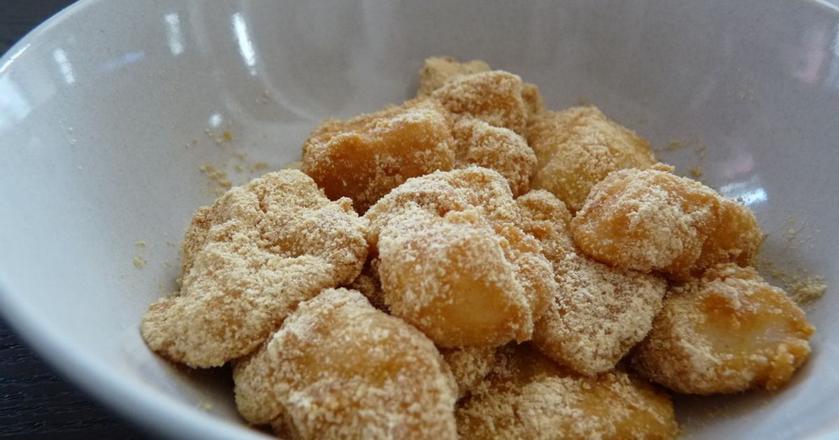 きなこもち Amazon.co.jp: 岩塚製菓 きなこ餅 八ツ橋味 18枚×6袋 : 食品