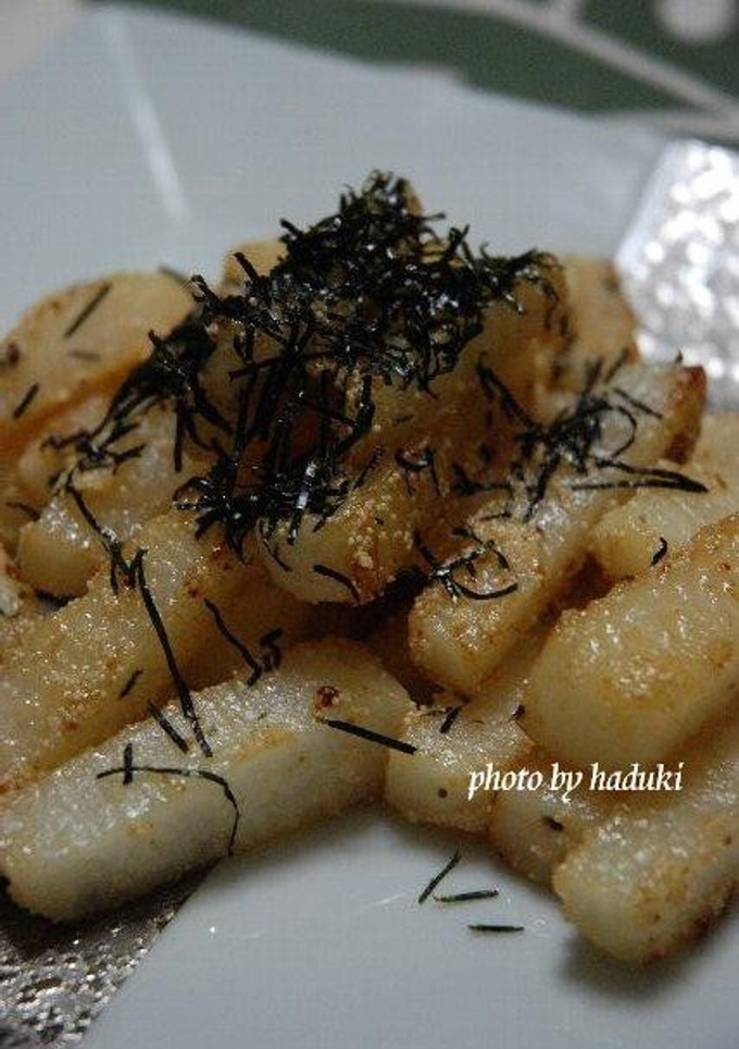 長芋のバターめんつゆ炒めたらこ和え-レシピのメイン写真