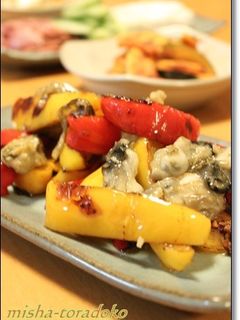 干し野菜♪ 牡蠣とパプリカの旨々ソテー-レシピのメイン写真