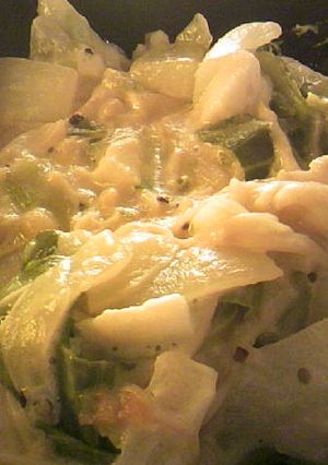 はんぺんと野菜ときのこのチーズクリーム煮-レシピのメイン写真