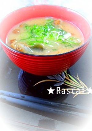 　味噌汁　なめこ　-レシピのメイン写真