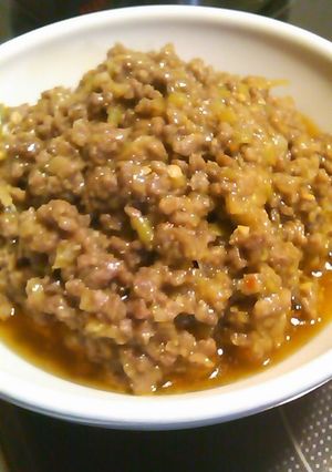 ご飯によく合う肉味噌-レシピのメイン写真