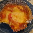 お弁当の1品!トマトのチーズ焼♪