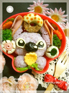 【キャラ弁☆ 簡単 スティッチ~♪ 】-レシピのメイン写真